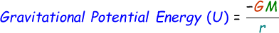 Gravitational Potential Energy Formula