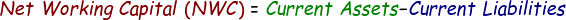 Net Working Capital Formula