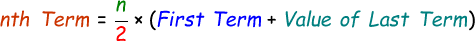 nth Term Formula