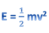 Résultat de recherche d'images pour "ec = 1/2mv2"